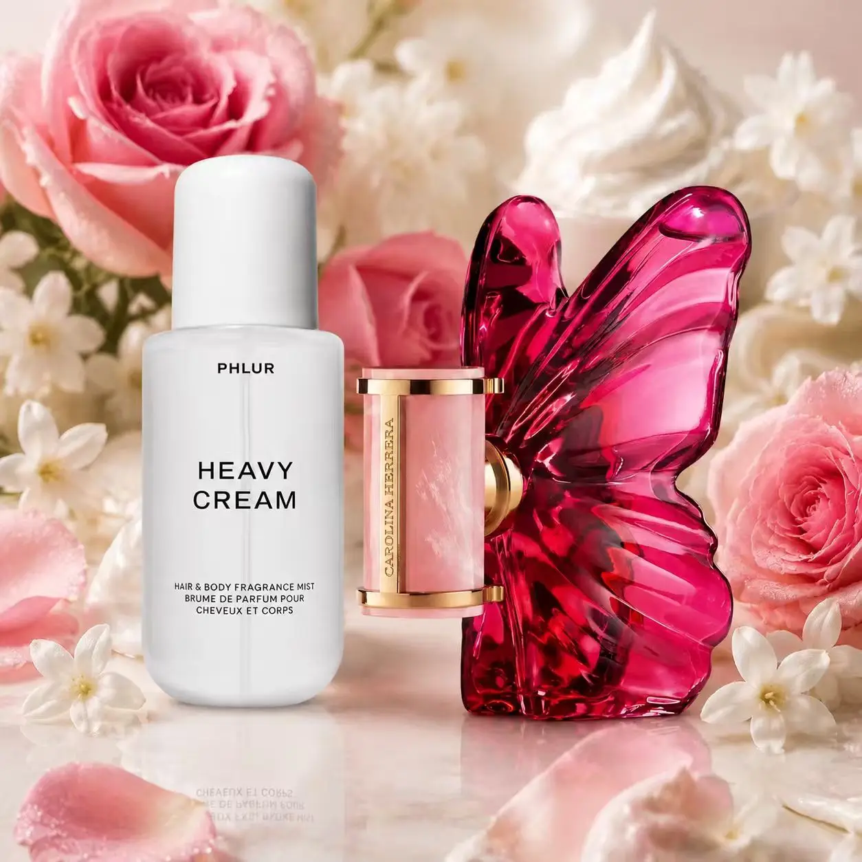 ชุดน้ำหอมสำหรับผู้หญิง 2 ชิ้น  - Fragrance Perfume For Hair บทวิจารณ์และราคา