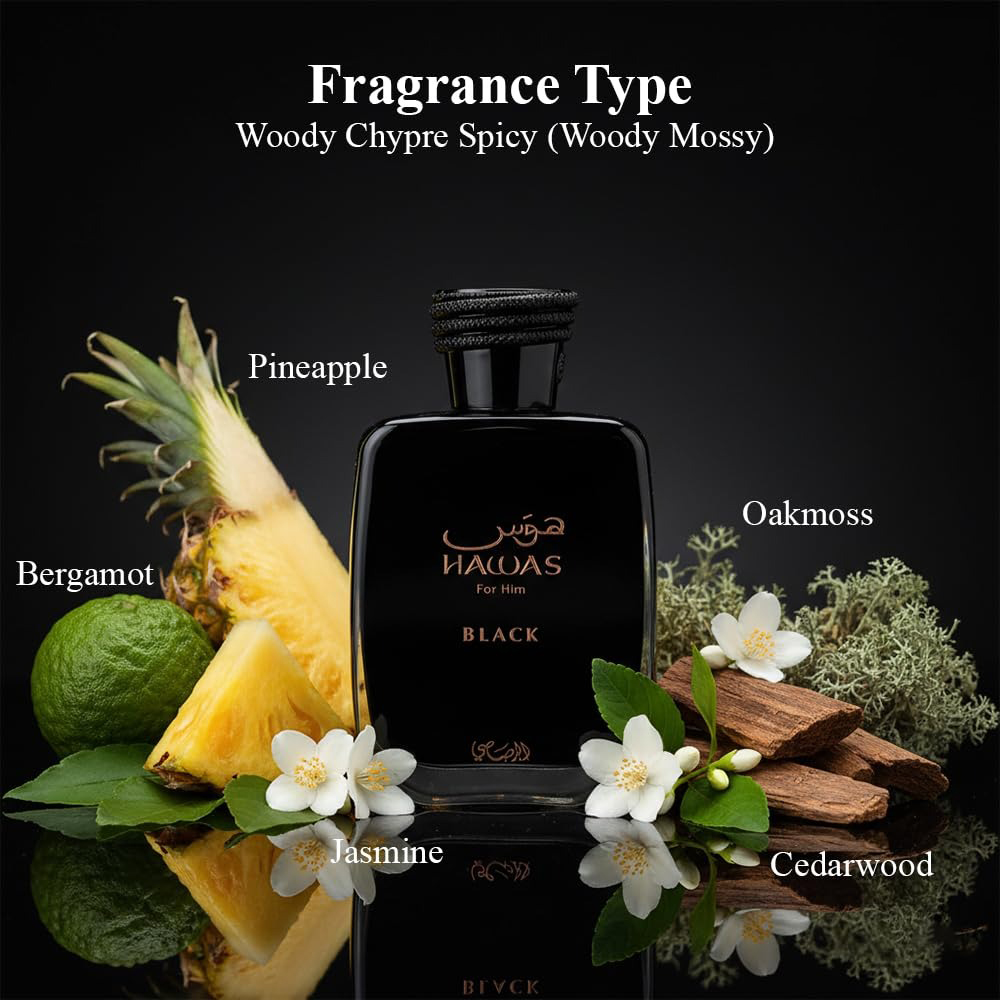 ฮาวาส แบล็ค บาย ราซาซี สำหรับผ - Perfume Fragrance For Men บทวิจารณ์และราคา