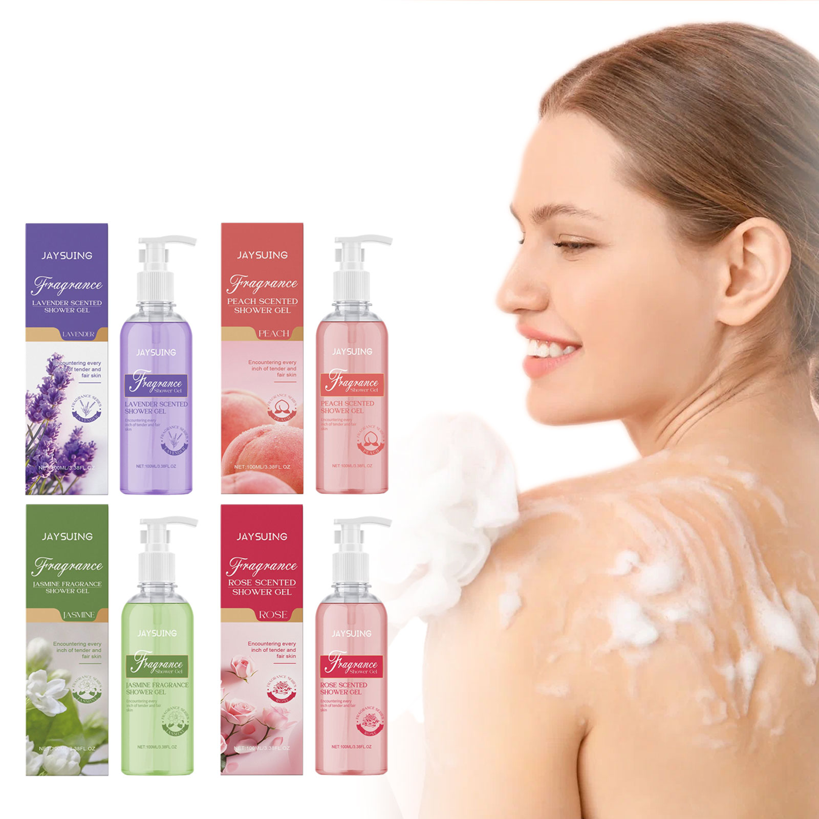 น้ำหอมเจลอาบน้ำมีกลิ่นหอมอาบน้ - Perfume Fragrance Body Lotion บทวิจารณ์และราคา